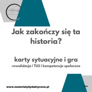 Jak zakończy się ta historia? Gra planszowa i karty rozwijające myślenie przyczynowo-skutkowe
